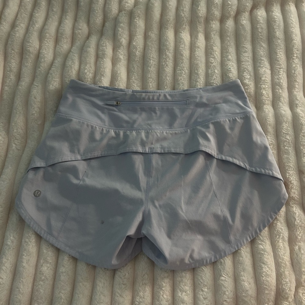 lululemon athletica Women's Soft Gray Athletic Shorts